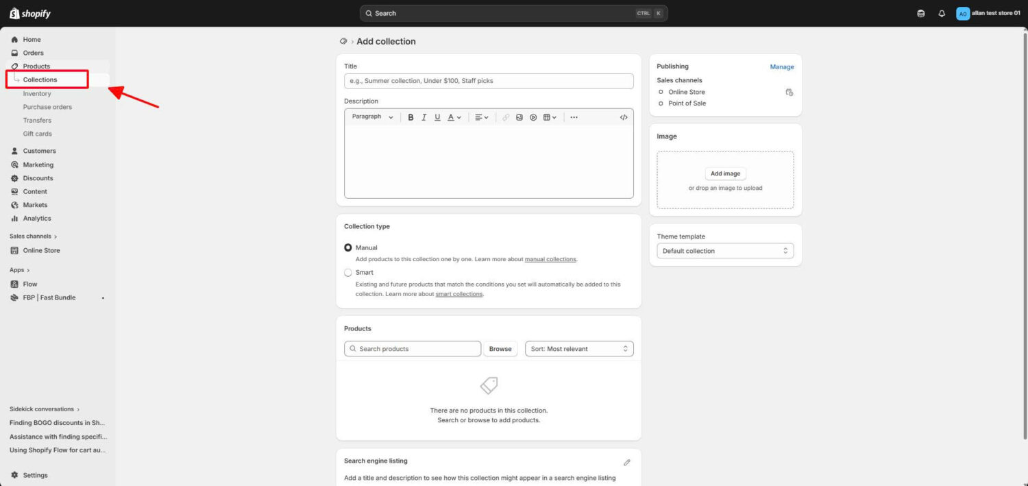 Shopify Collection