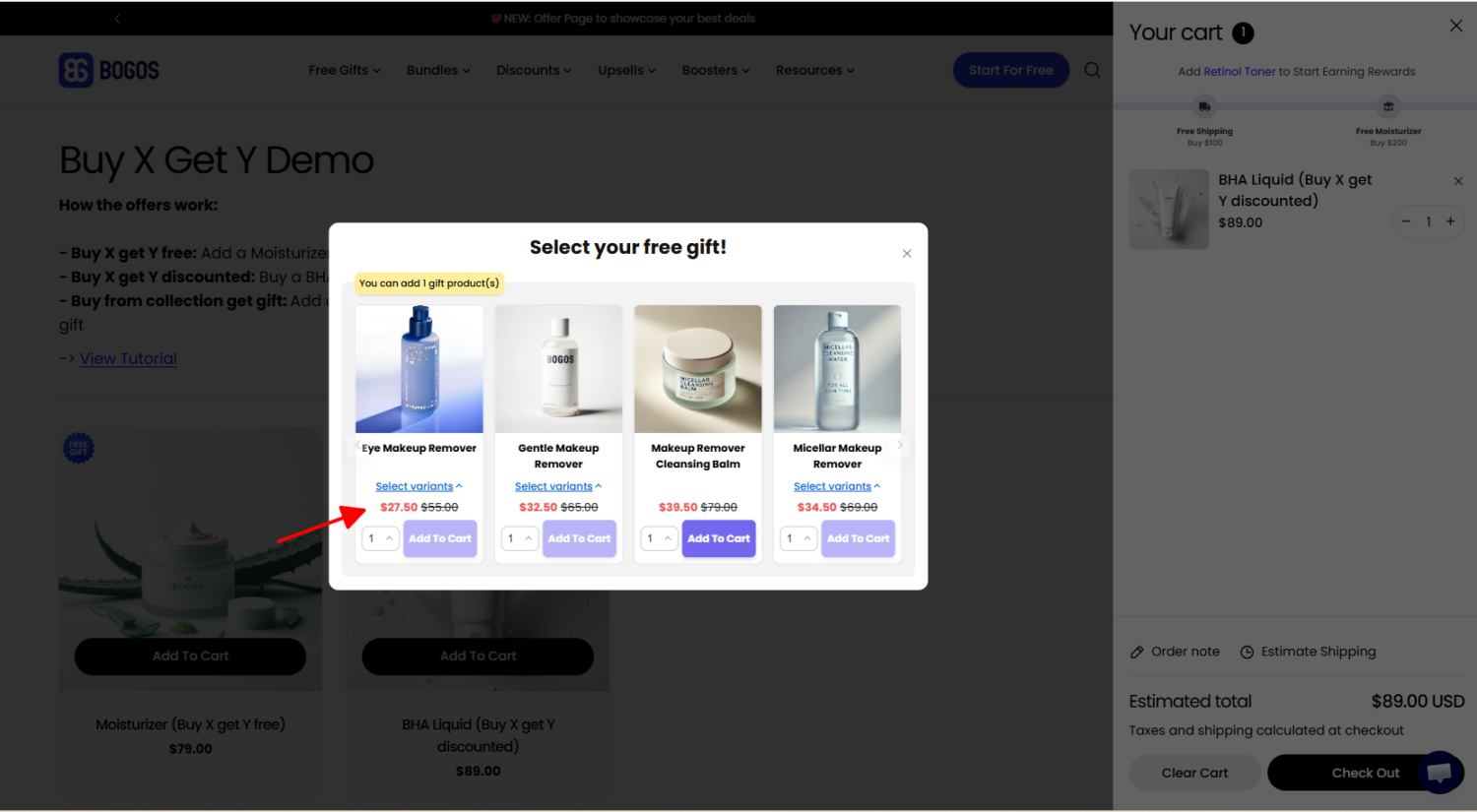 Buy X Get Y Discounted
