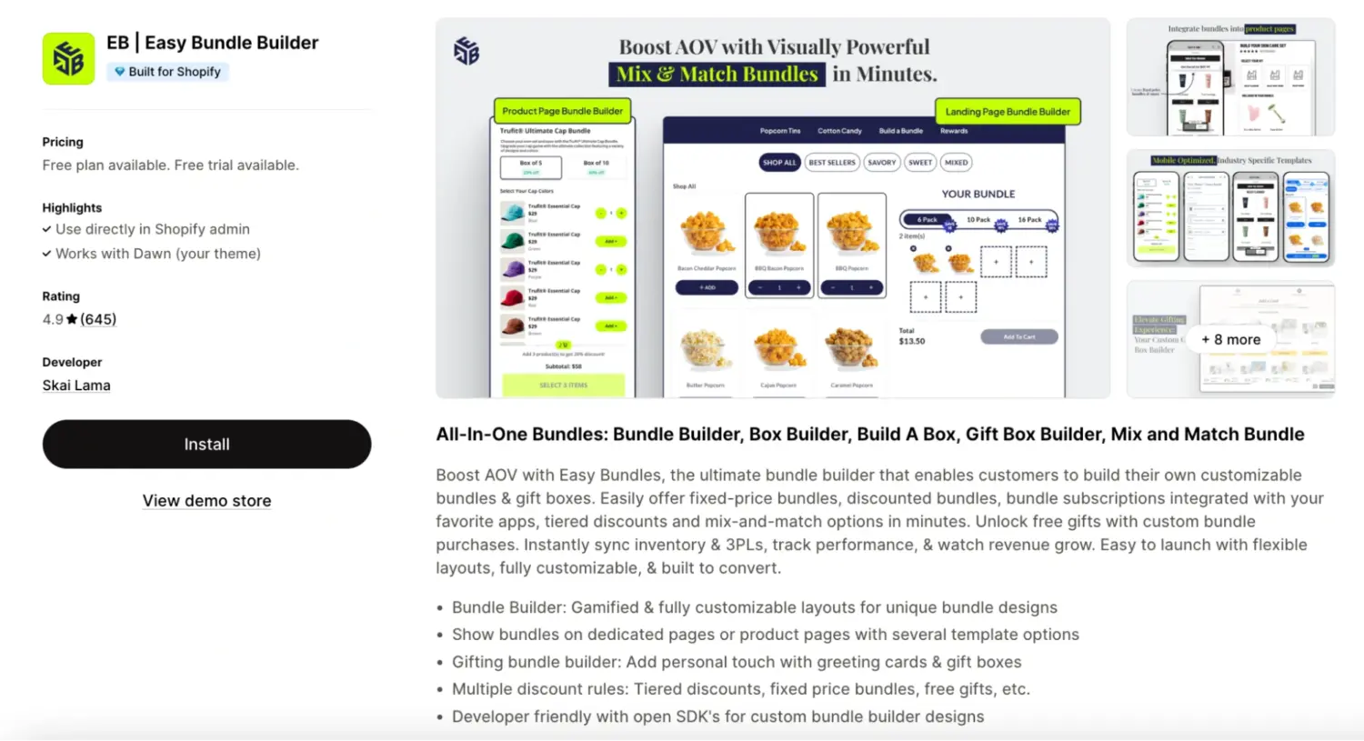 Easy Bundle Builder Mix And Match Bundle Builder App
