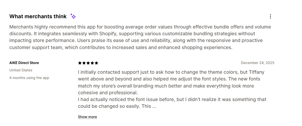 AOV.ai bundle customer review
