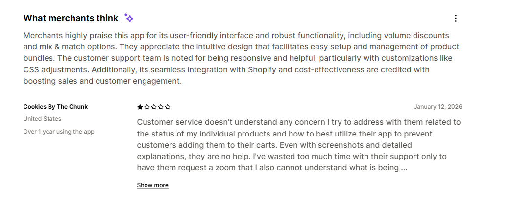 Appstle bundle customer review
