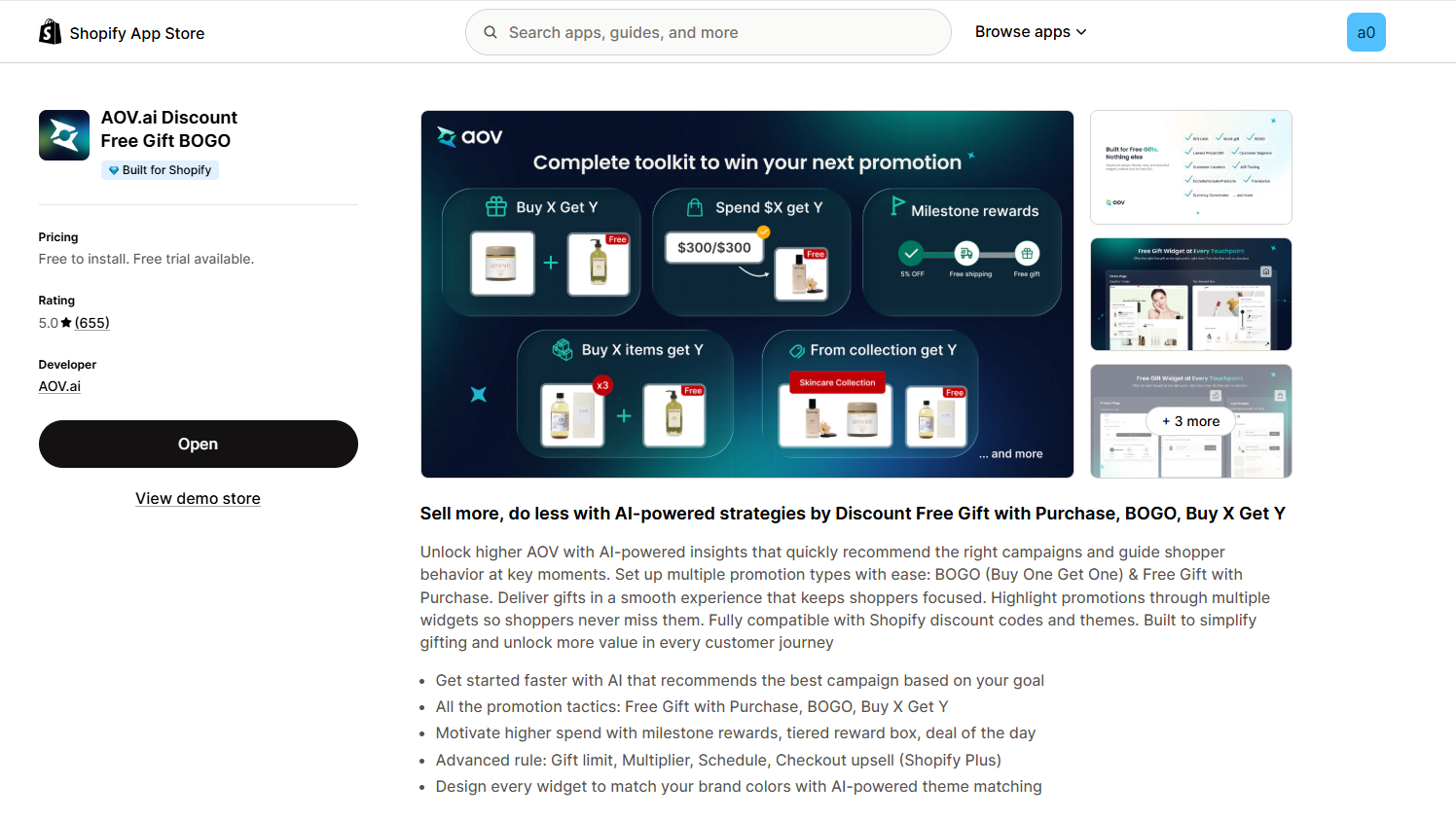 AOV.ai Free Gift BOGO
