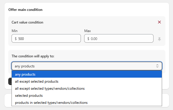 BOGOS Offer’s Main Condition for a Free Gift