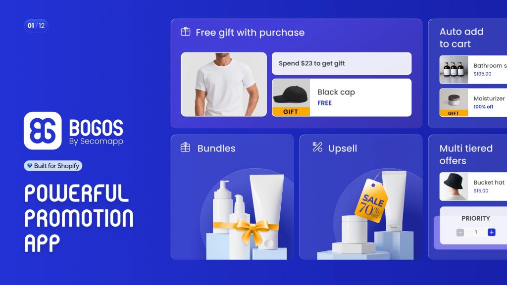 BOGOS - Powerful Shopify Promotion app