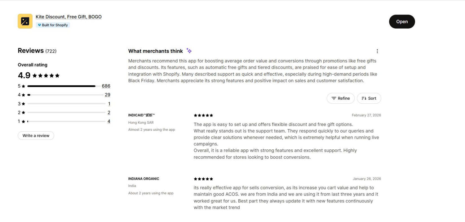 Kite Merchant Reviews