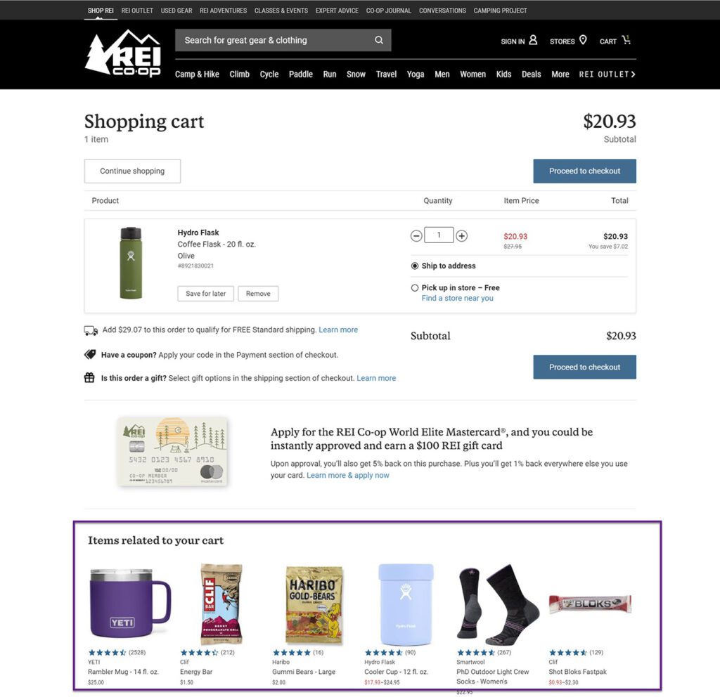 Upsell with product add-ons section when customer view a product on your store