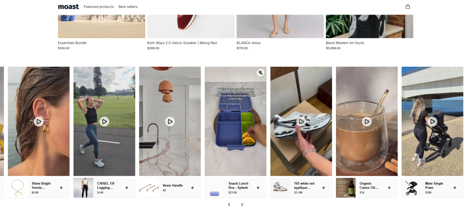 User generated video