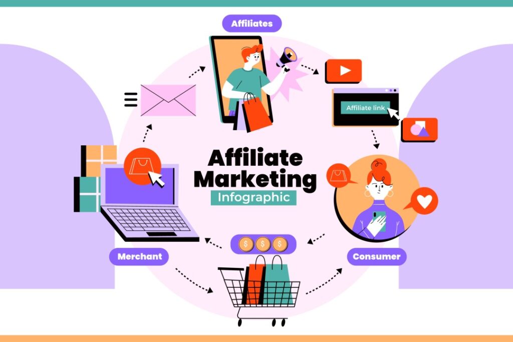 How affiliate marketing works 
