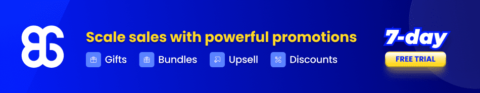 Start 7 Free Day Trials With Bogos Your Powerful Shopify Promotion App