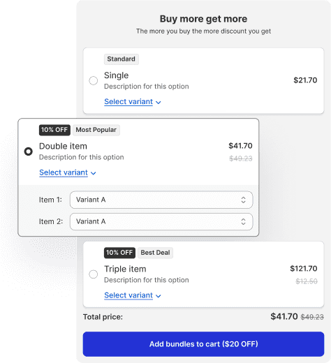 Quantity Break Widget With Variant (2)