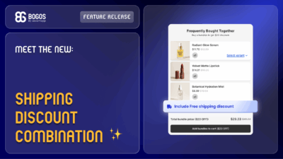 New Feature Release: Shipping Discounts Now Combine With Product Discounts