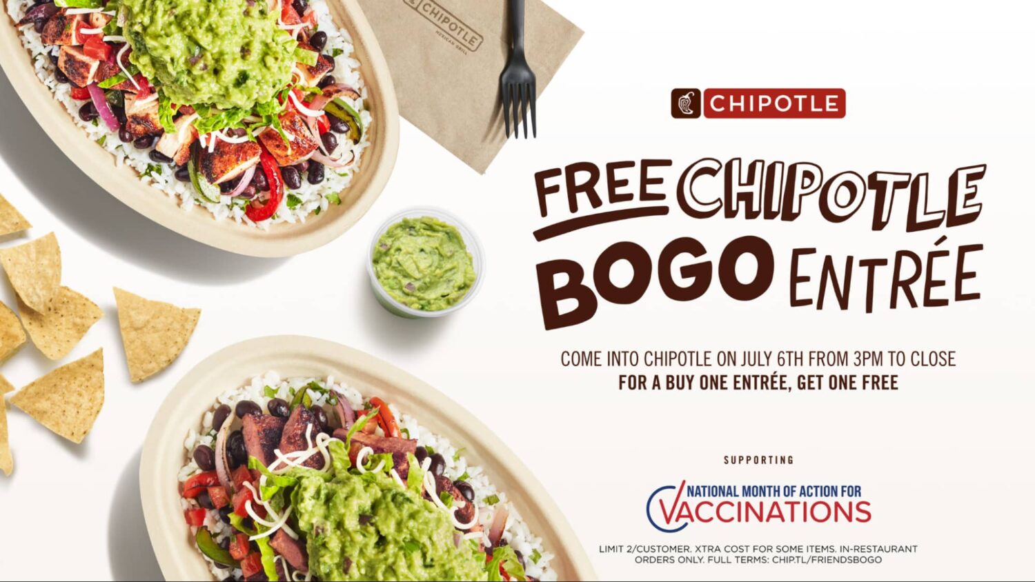 Chipotle Friends Bogo