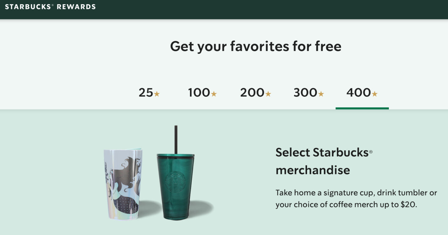 Starbucks Reward Program