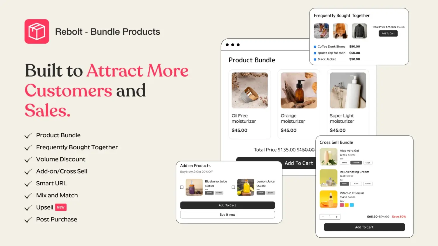 Rebolt Bundle App Shopify Promo