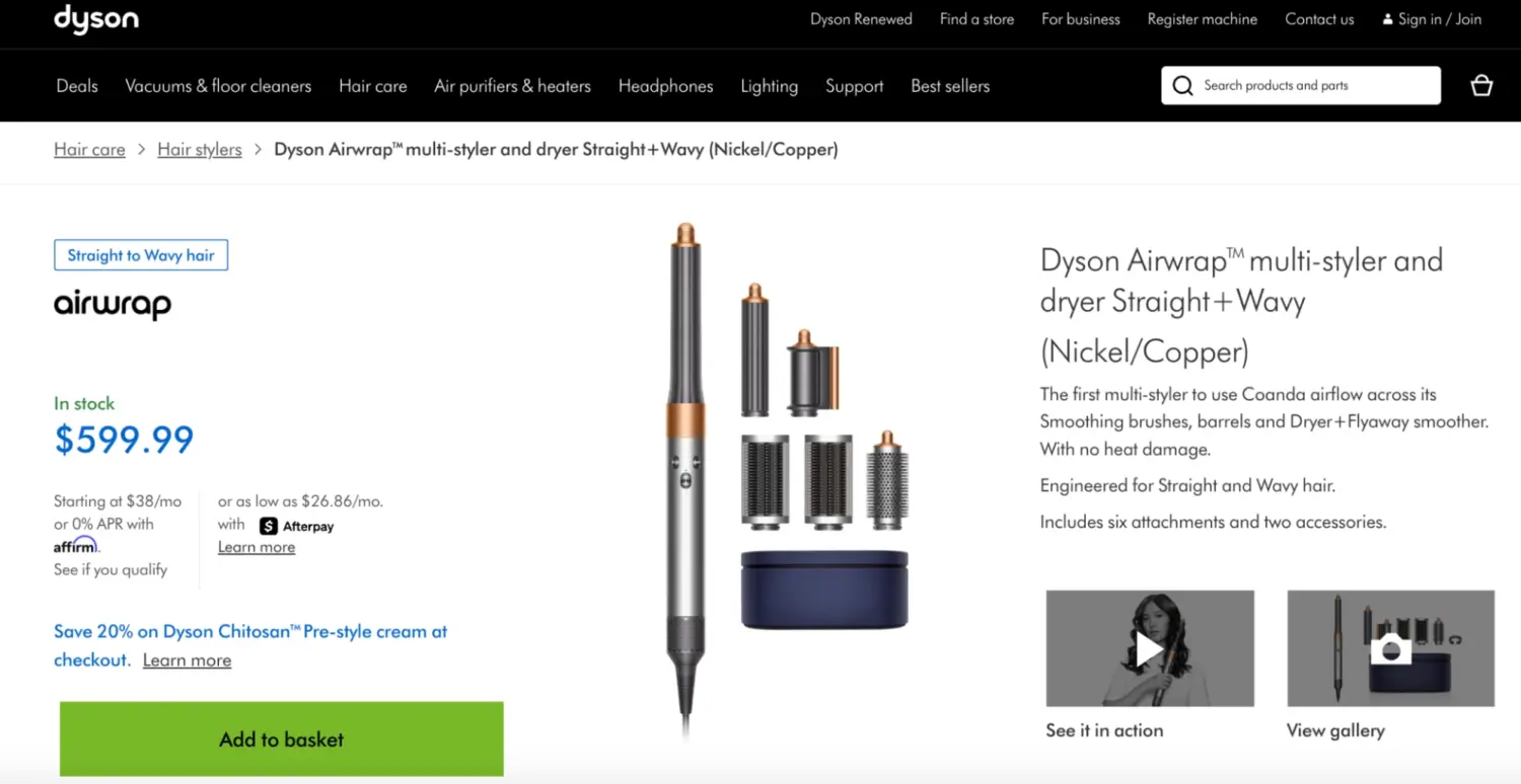Dyson Airwrap Multi Styler Set