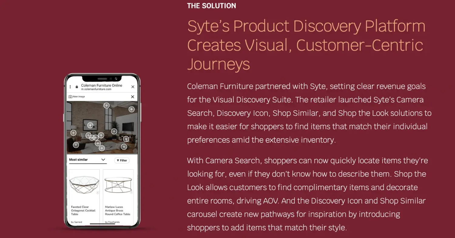 Shop The Look Recommendations On Coleman Furniture