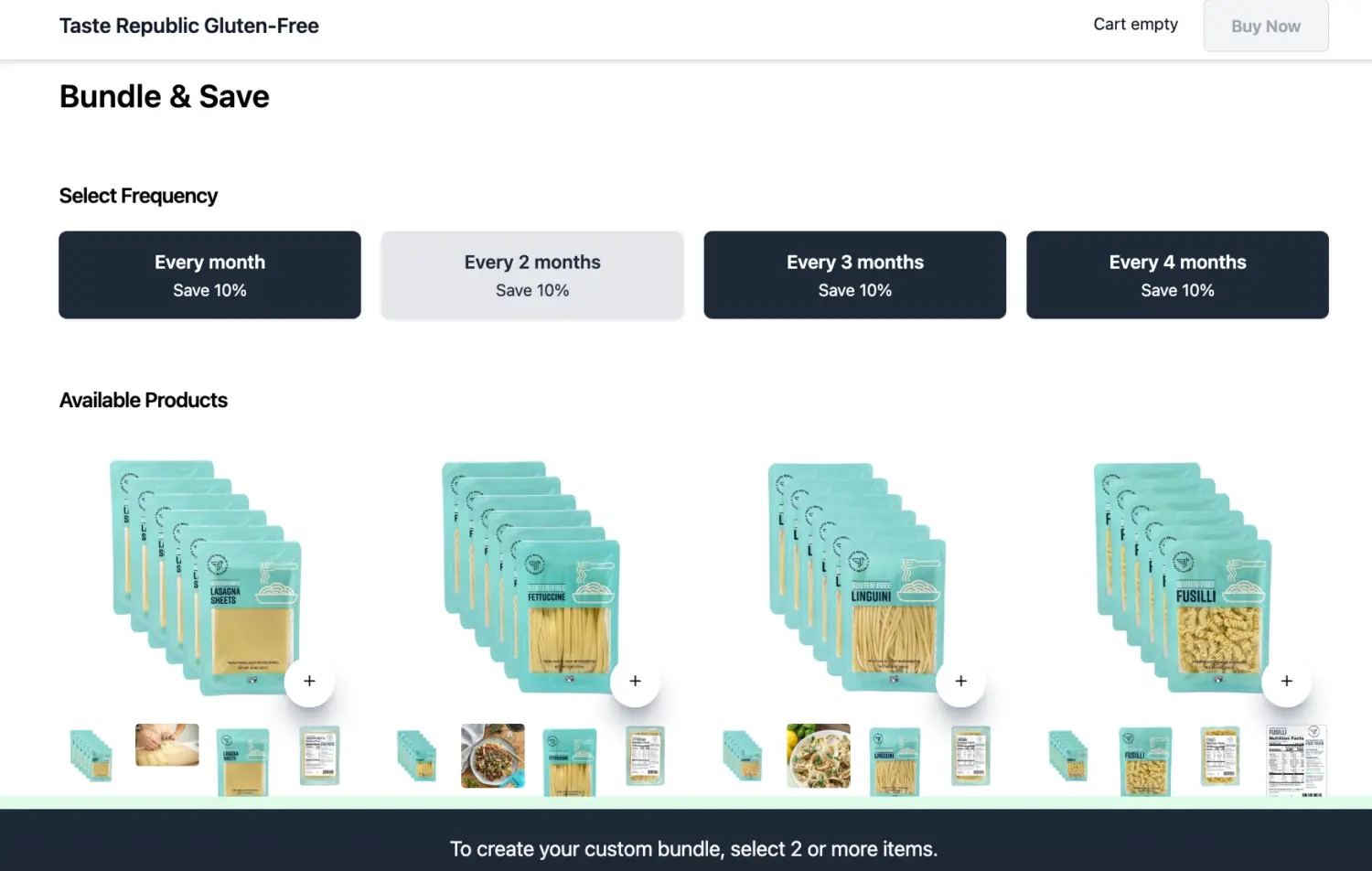 Taste Republic Gluten Free Pasta Bundle