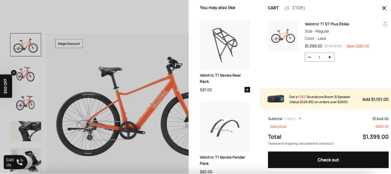 Velotric Ebike Frequently Bought Together Bundle