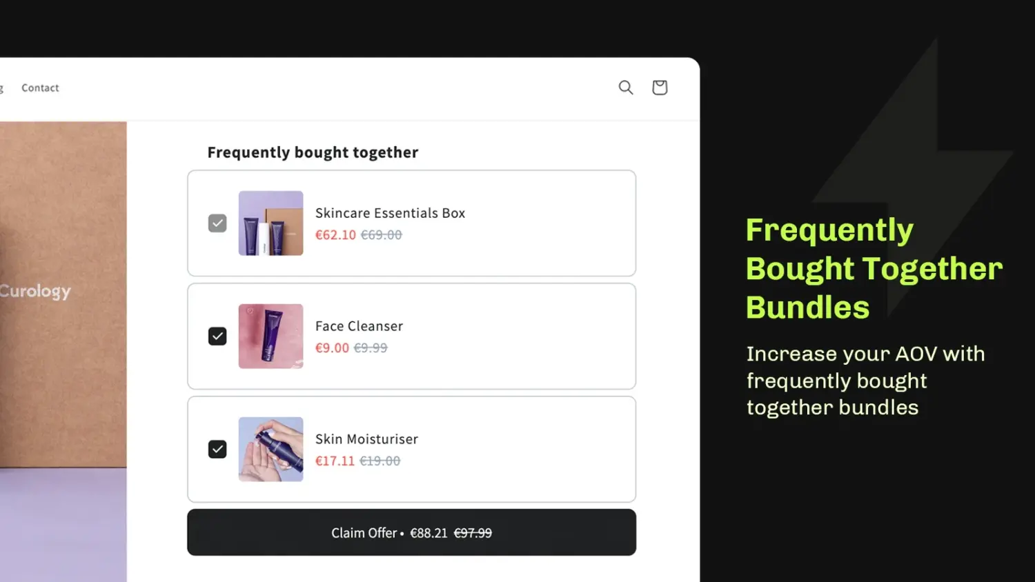 Essential Upsell Cross Sell App