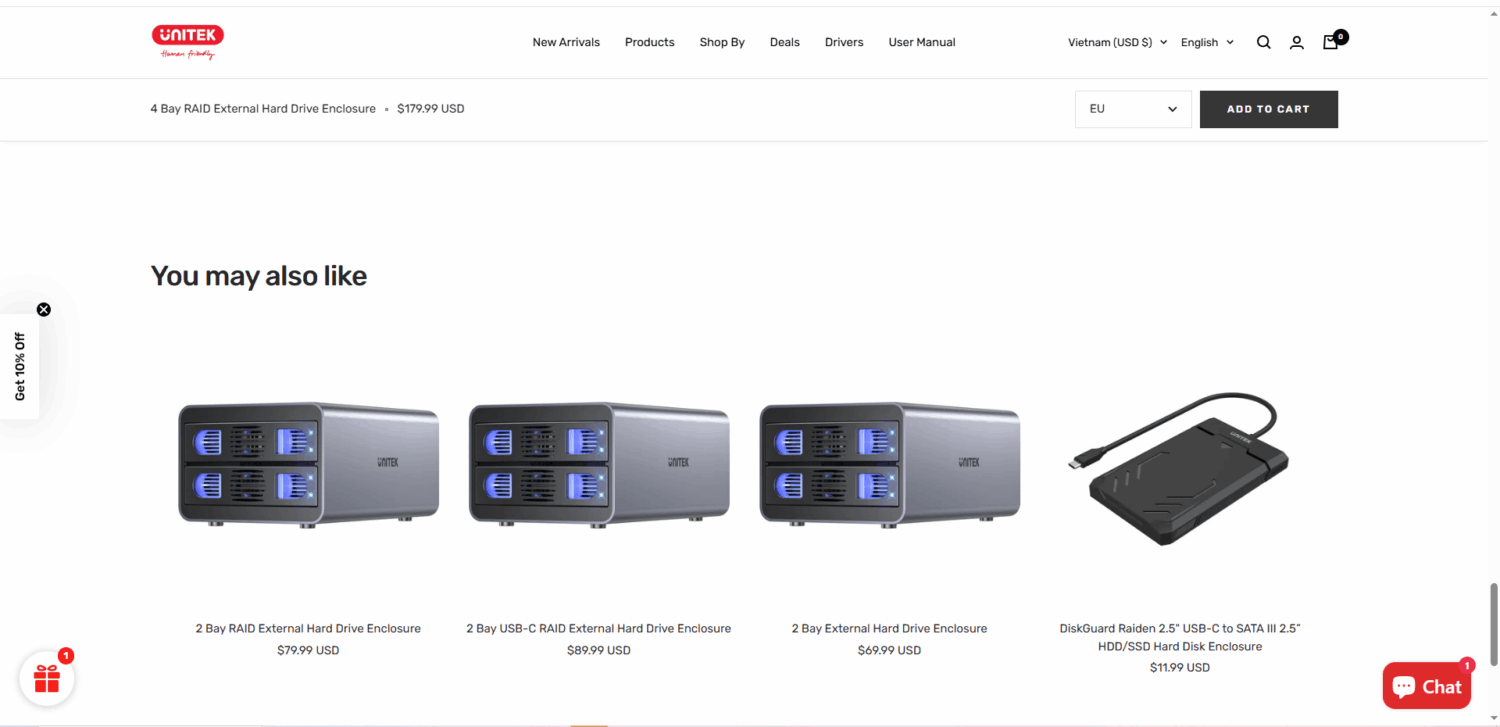 Unitek Frequently Bought Together Widget (Amazon Style)