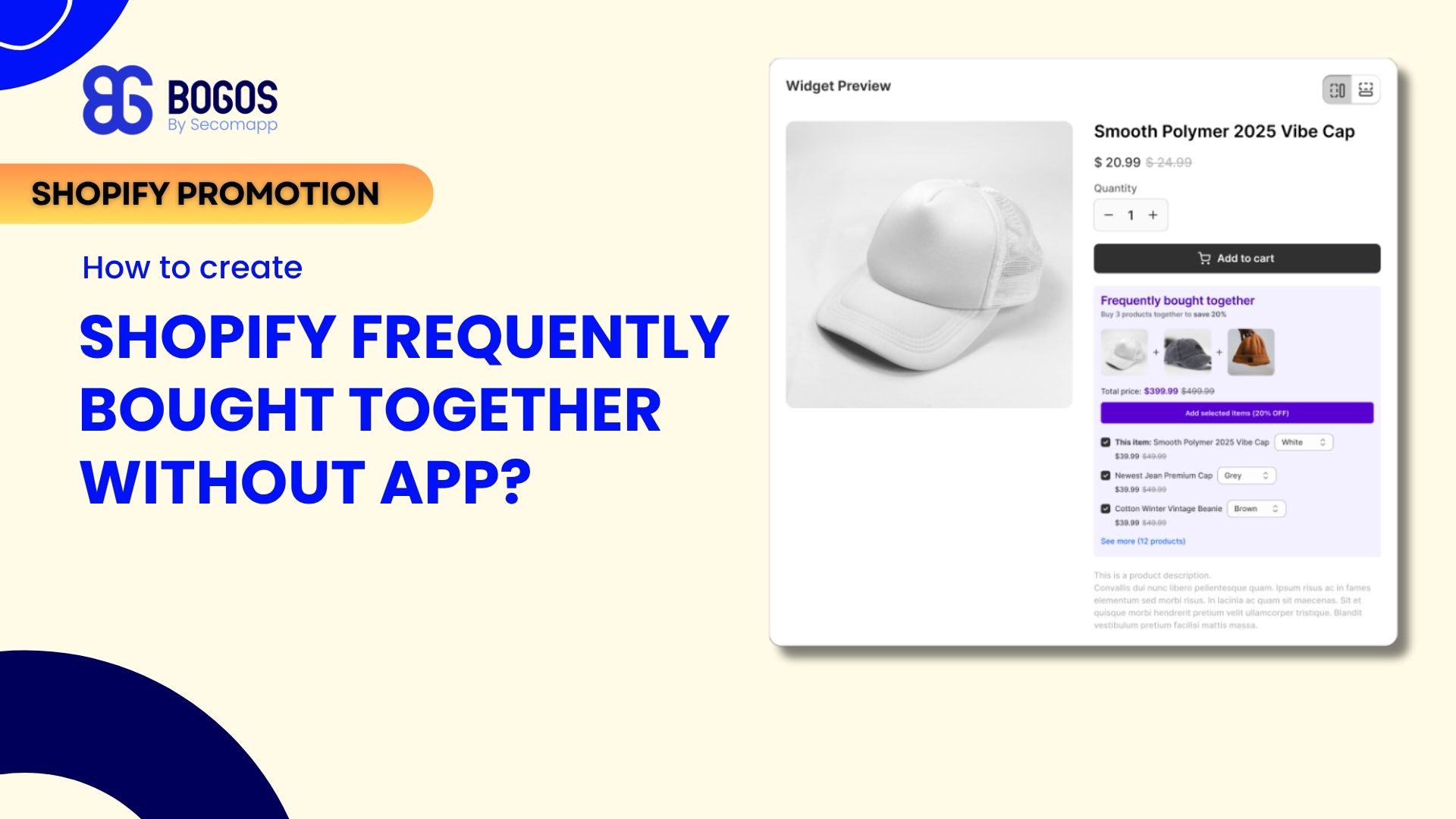 How to Add Shopify Frequently Bought Together? (Without App – Code Free)