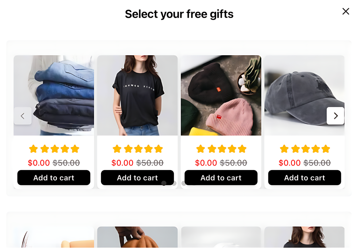 bogos shopify app integrated with trustoo