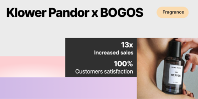 Klower Pandor x BOGOS: Increased Sales by 13x with Gift Function