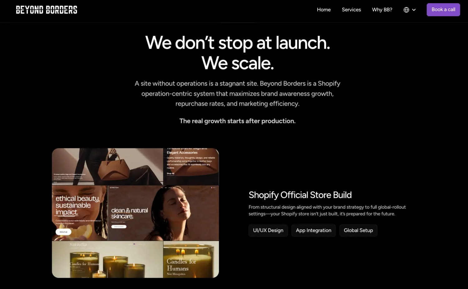 Beyond Borders Shopify Agency Post Launch Growth Operations