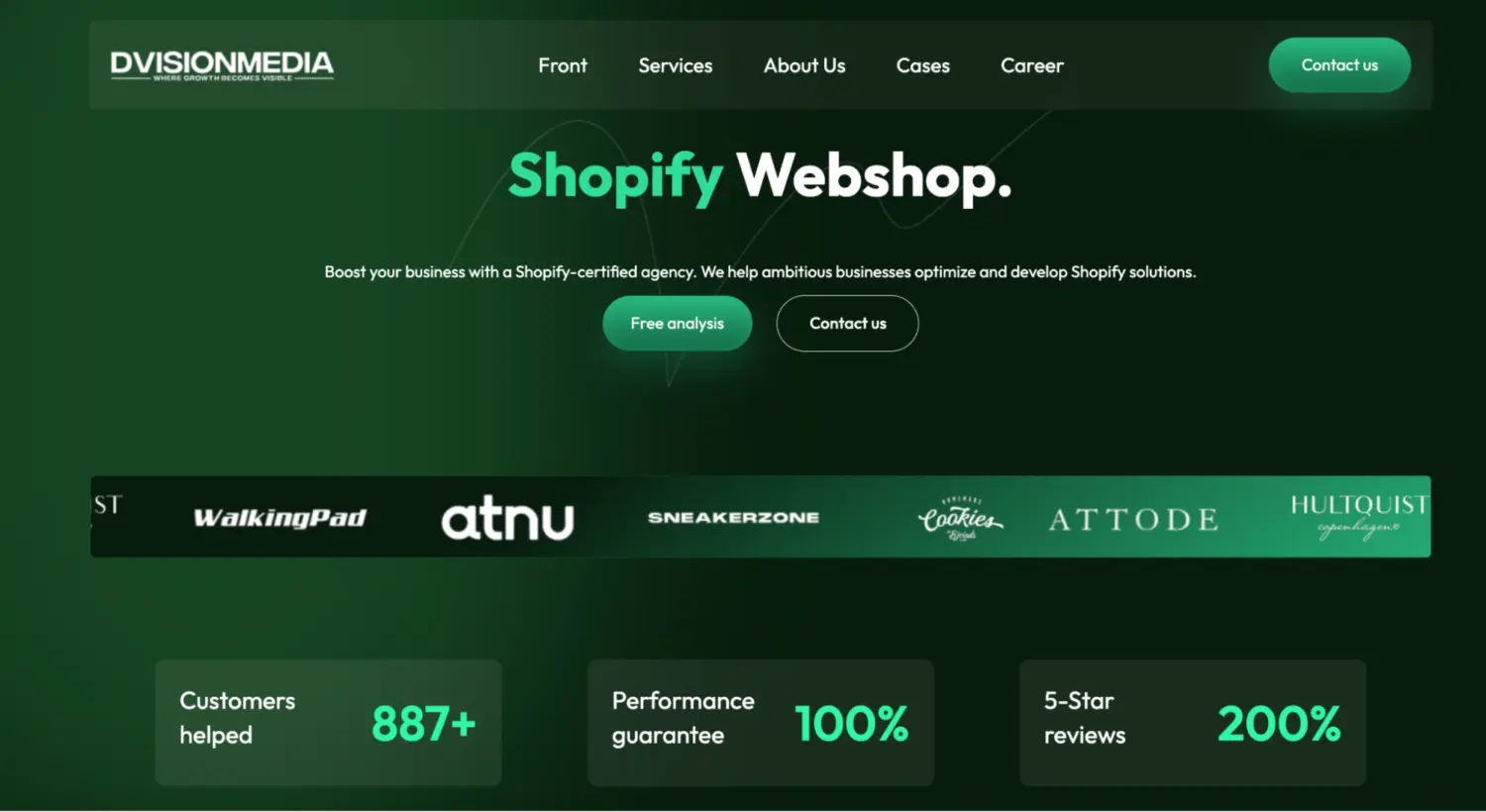 Dvisionmedia Shopify Certified Cro And Optimization Agency