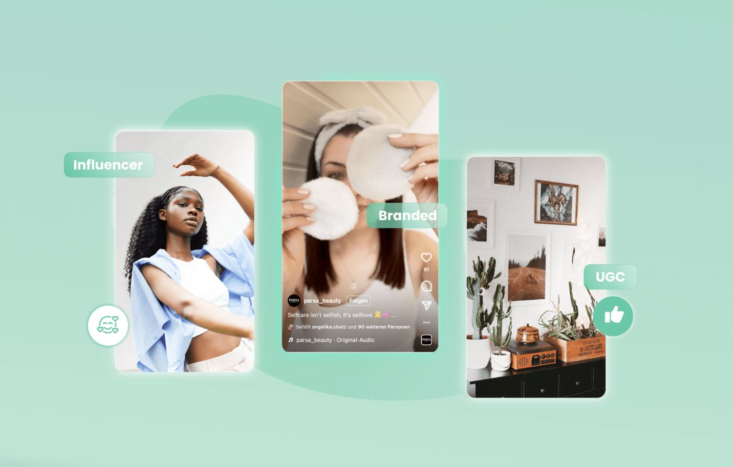 For visual industries like Beauty, Fashion, and Home Goods, UGC content is a cost-effective powerhouse