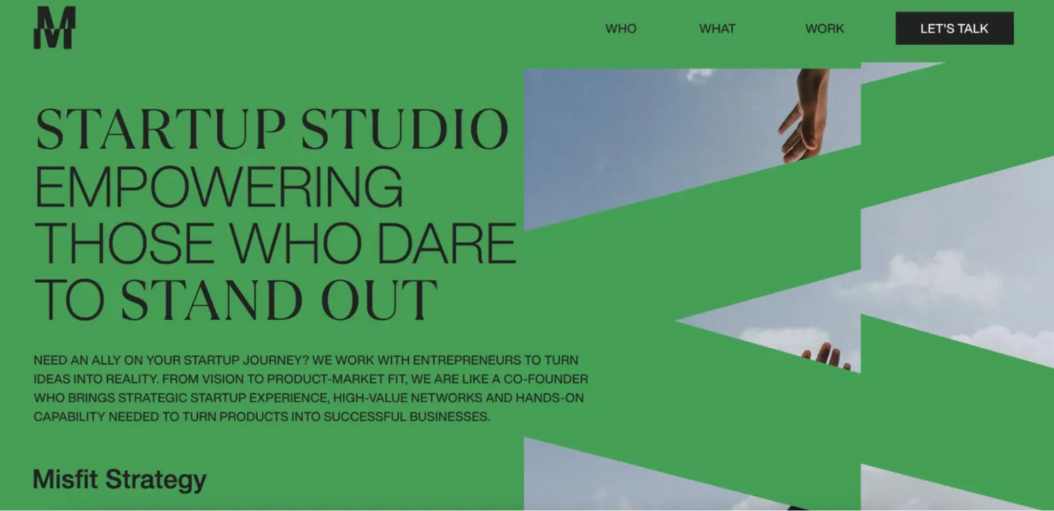 Misfit Strategy Startup Studio For Go To Market Launches