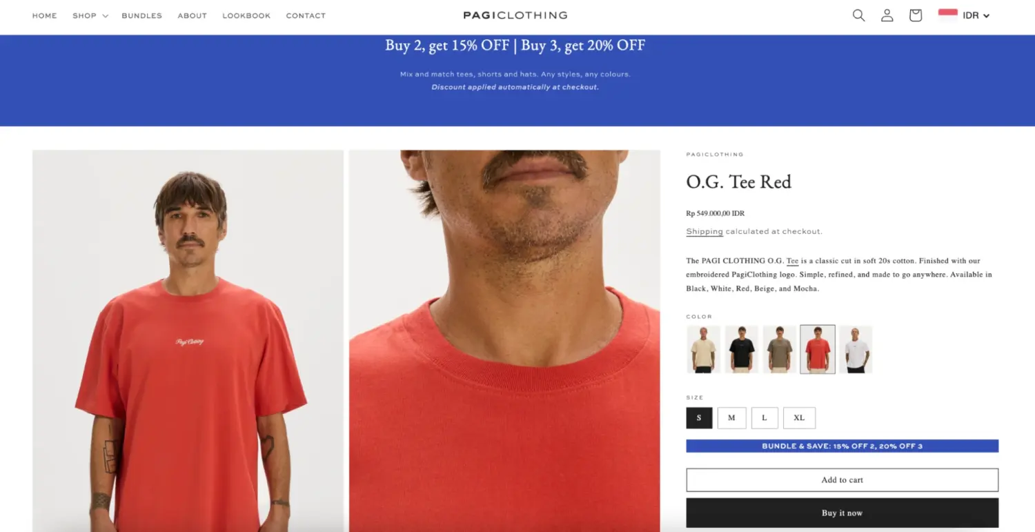 Volume Based Tiered Pricing Example