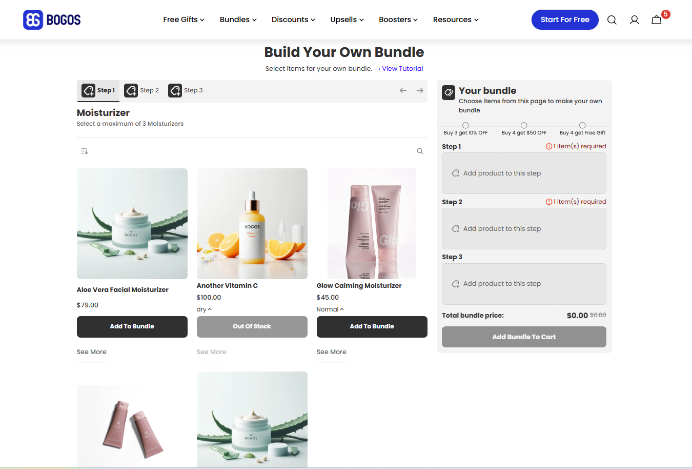 Built your own bundle