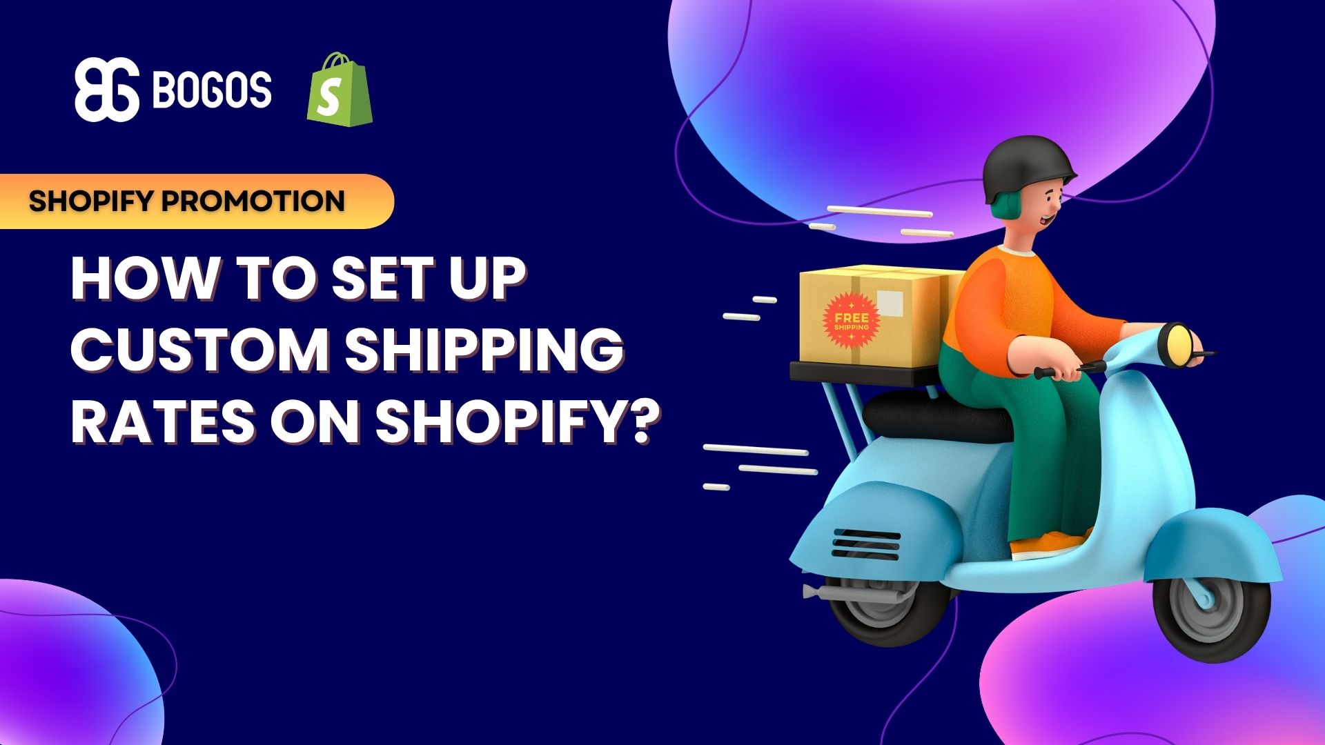 How to Set Up Custom Shipping Rates on Shopify?