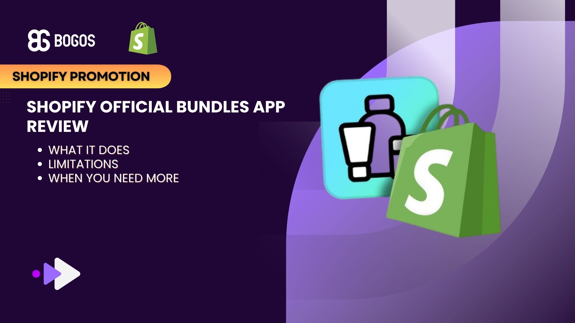 Shopify Official Bundles App Review: What it does, Limitations, and When You Need More
