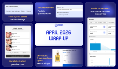 BOGOS Feature Wrap-Up: April 2026