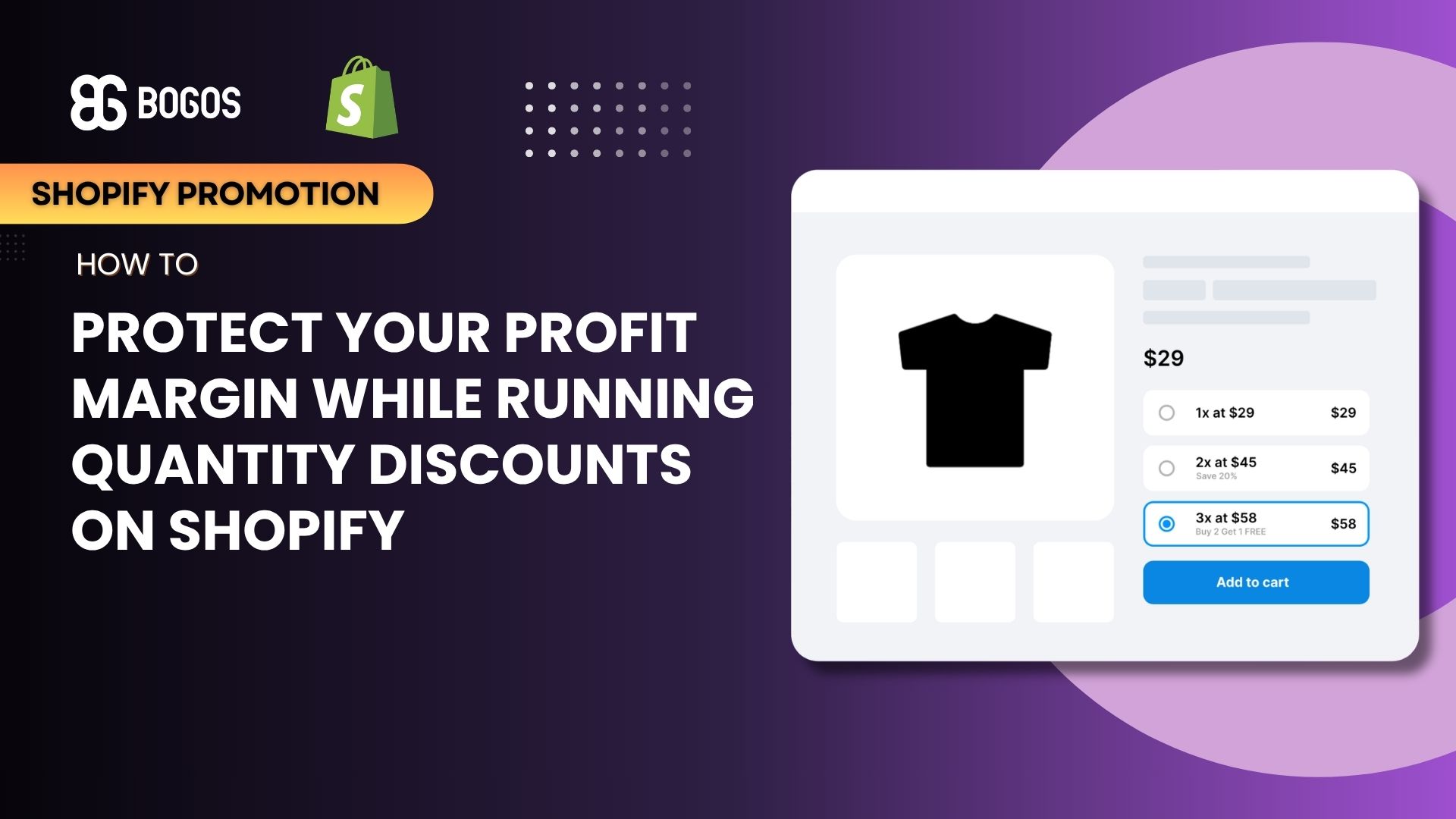 How to Protect Your Profit Margin While Running Quantity Discounts on Shopify