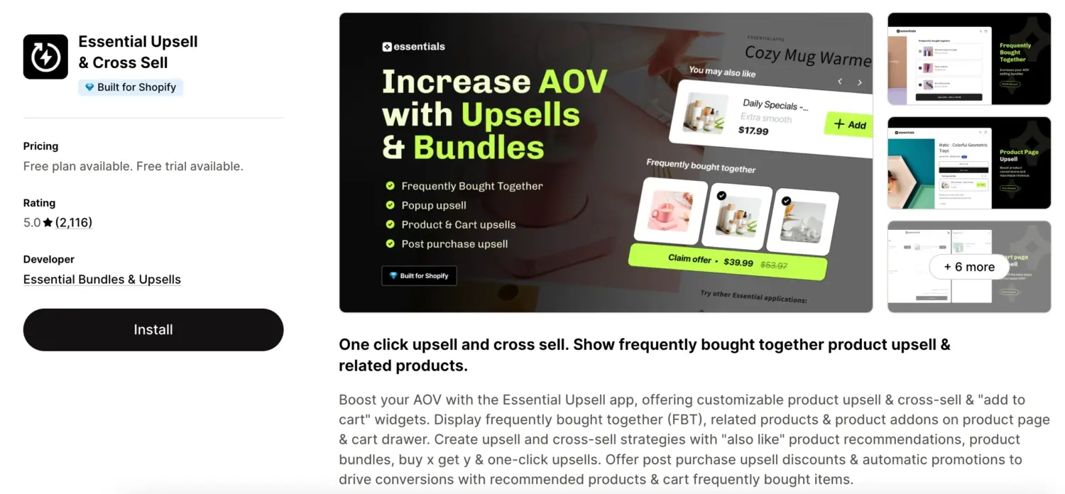Essential Upsell Cross Sell Product Bundles Ui