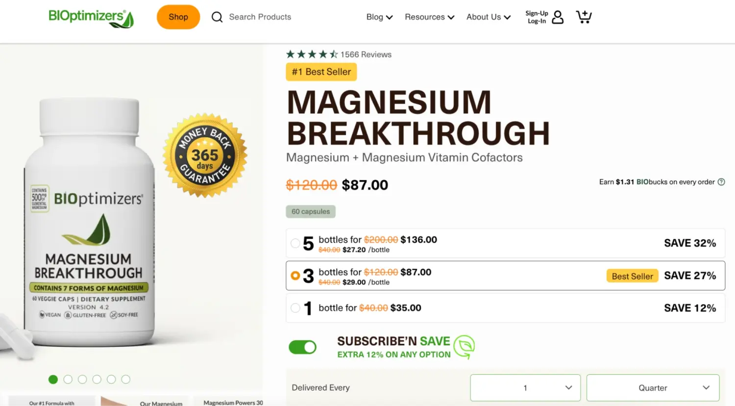 Magnesium Breakthrough Hybrid Subscription Discount Tiers