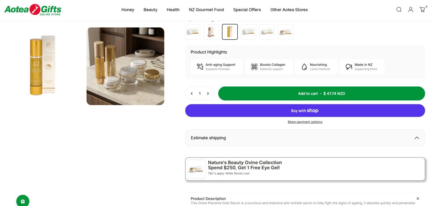 Spend $250 Get 1 Eye Cream Free