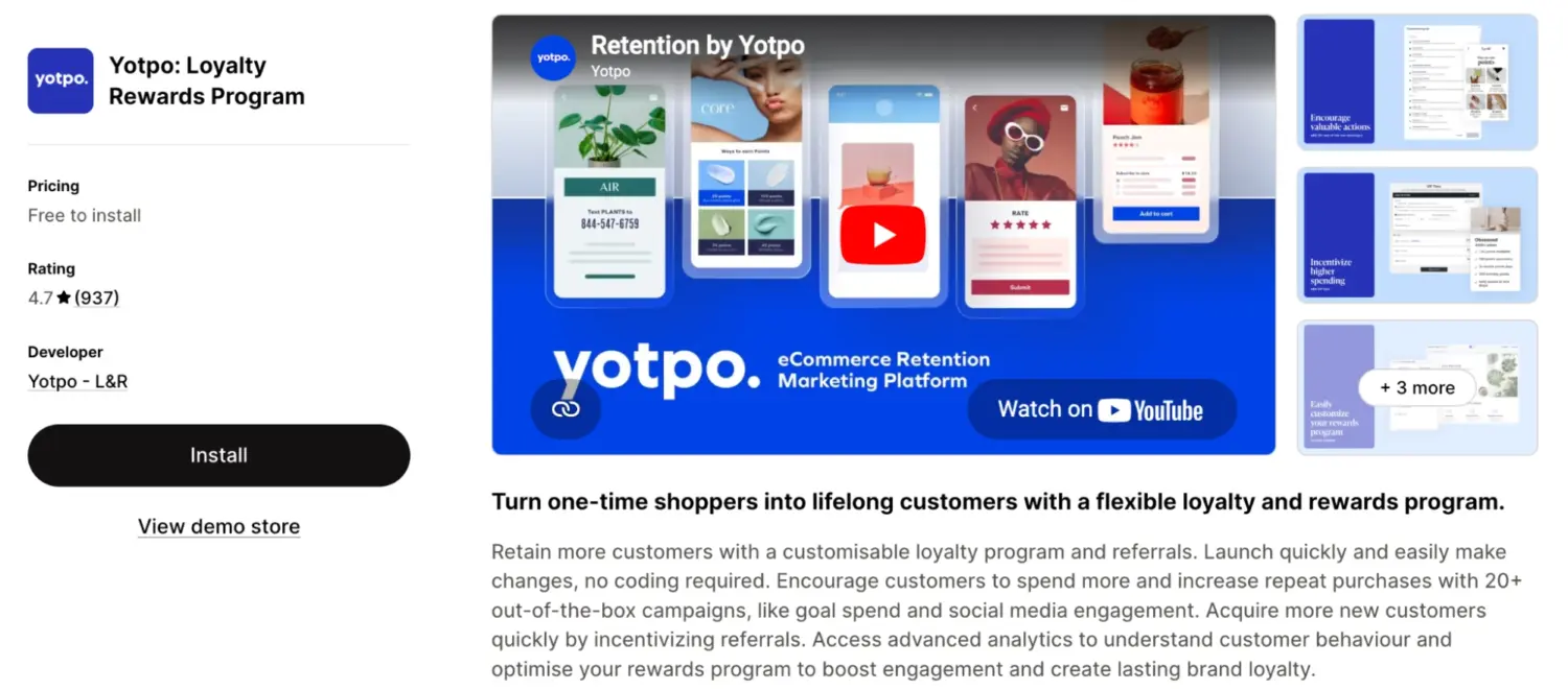 Yotpo Loyalty Platform For Ecommerce Retention