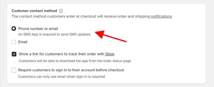 Customer Contact Method