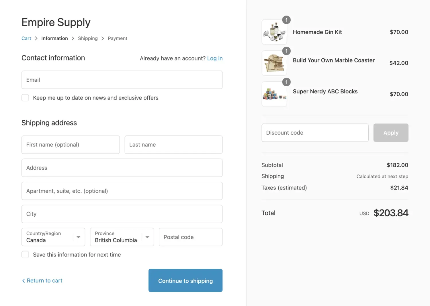 Enable Guest Checkout