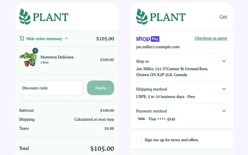 Shopify Checkout Branding