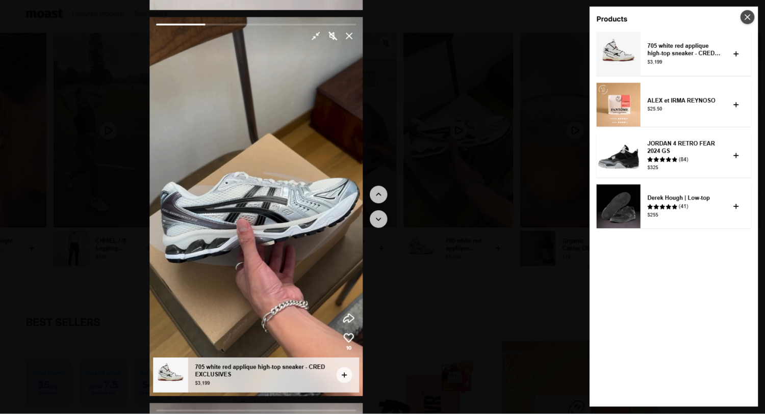 Shoppable video