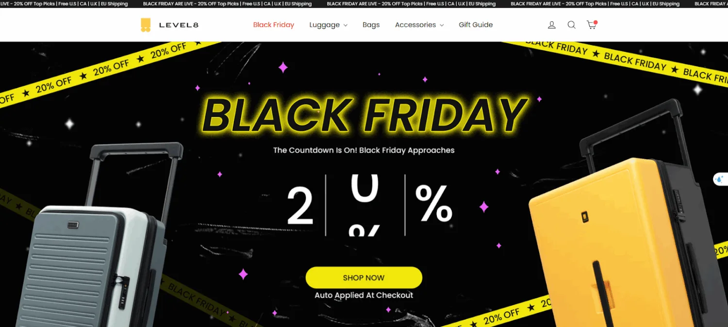 A Dedicated Seasonal Campaign Landing Page