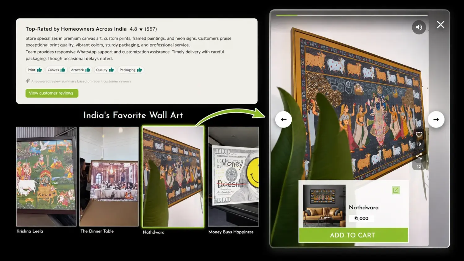 Aesthesy Replaced Shoppable Videos On Its Key Product Pages
