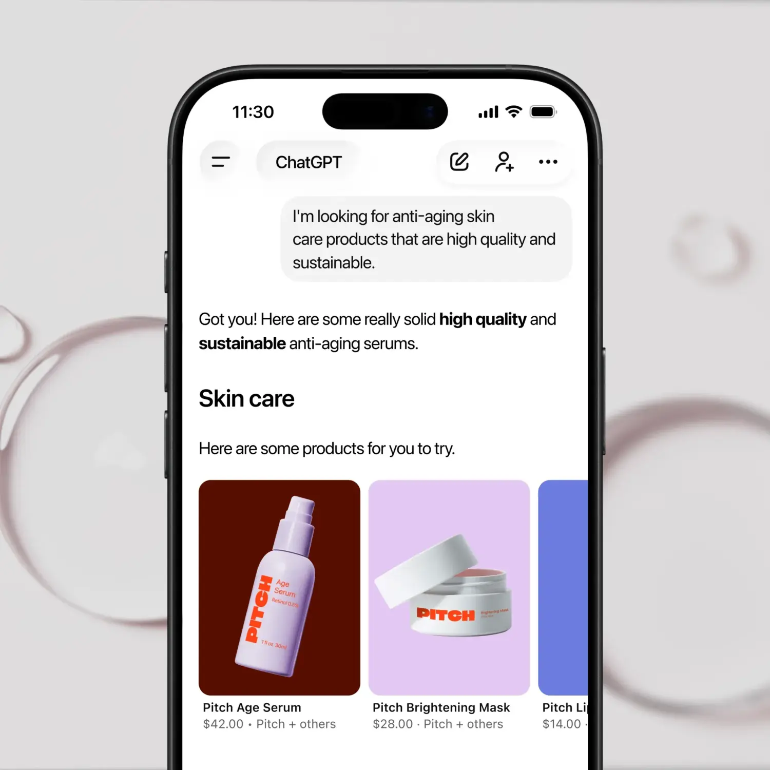 Chatgpt Suggest Products