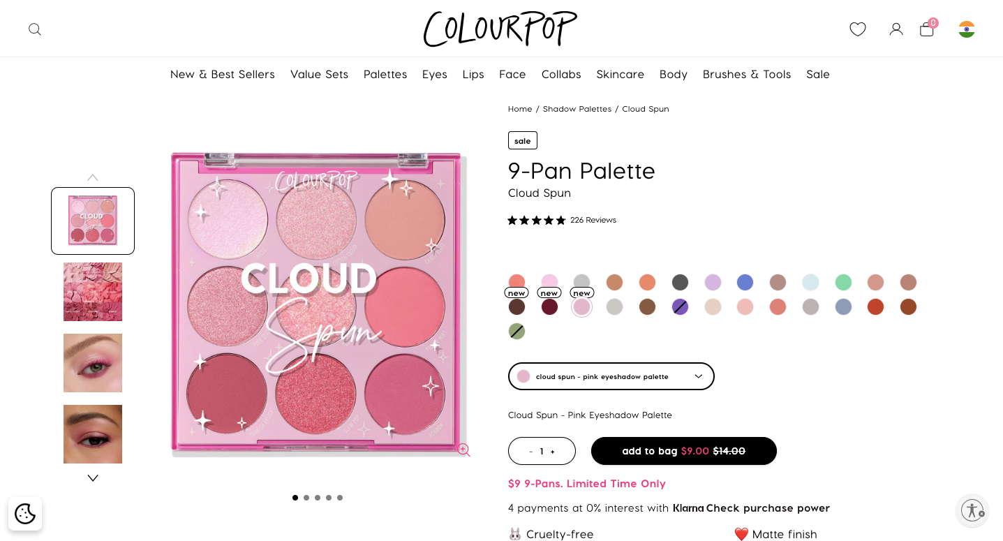 ColourPop product page
