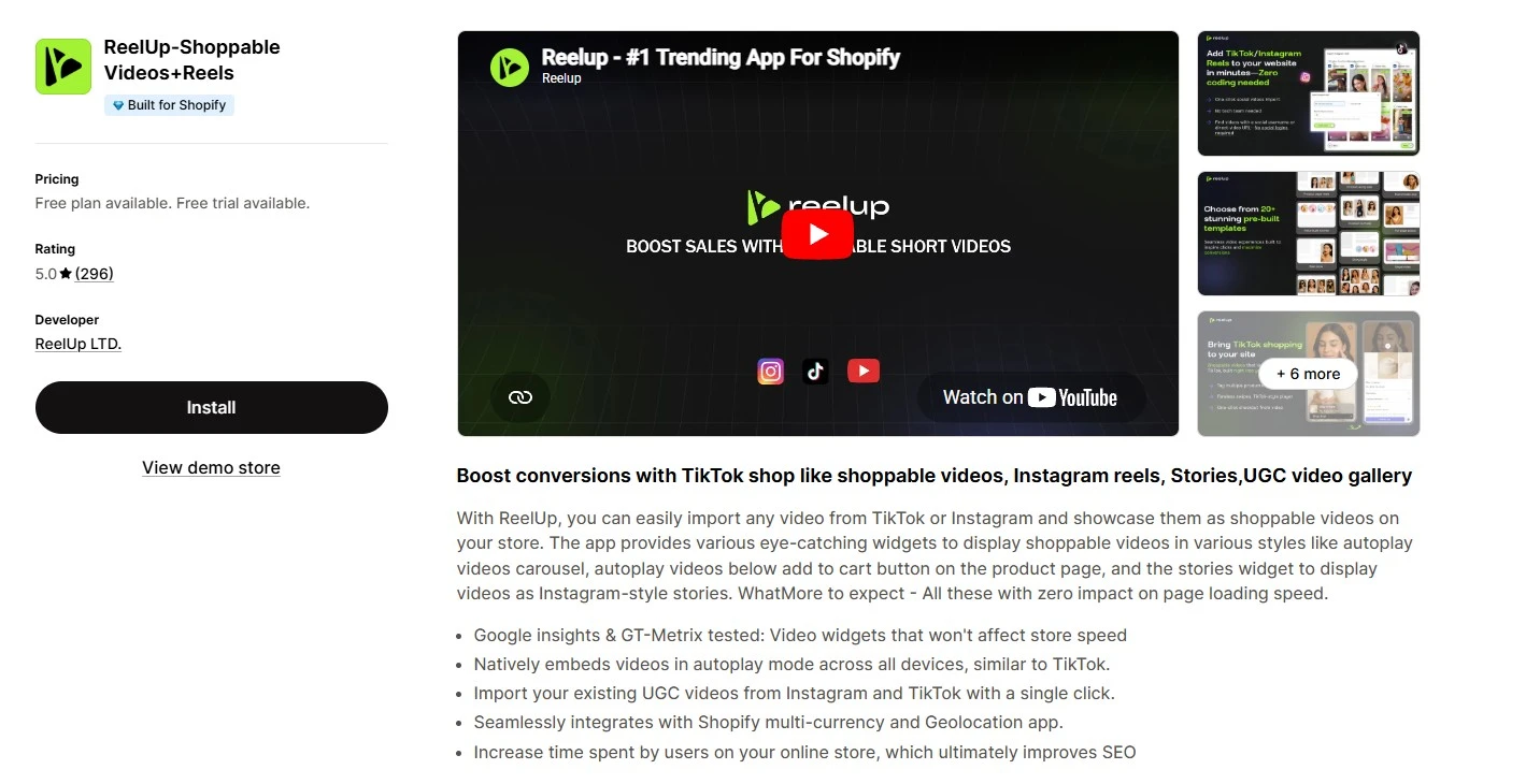Reel Up App